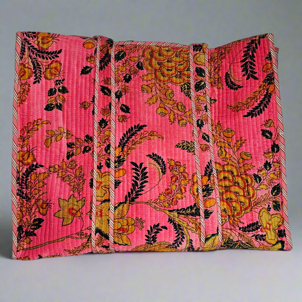 Pink-Gold Flowers