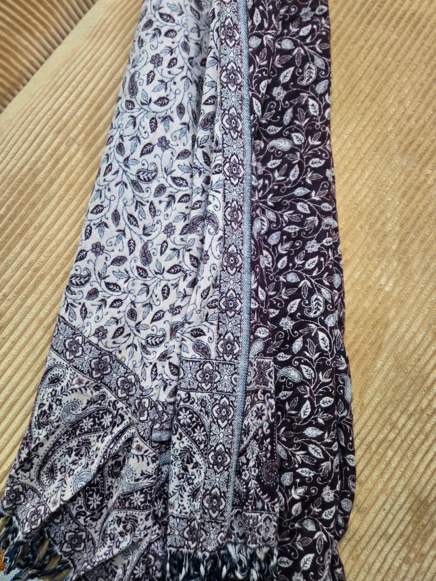 Brown is the new black Yak Wool Shawl