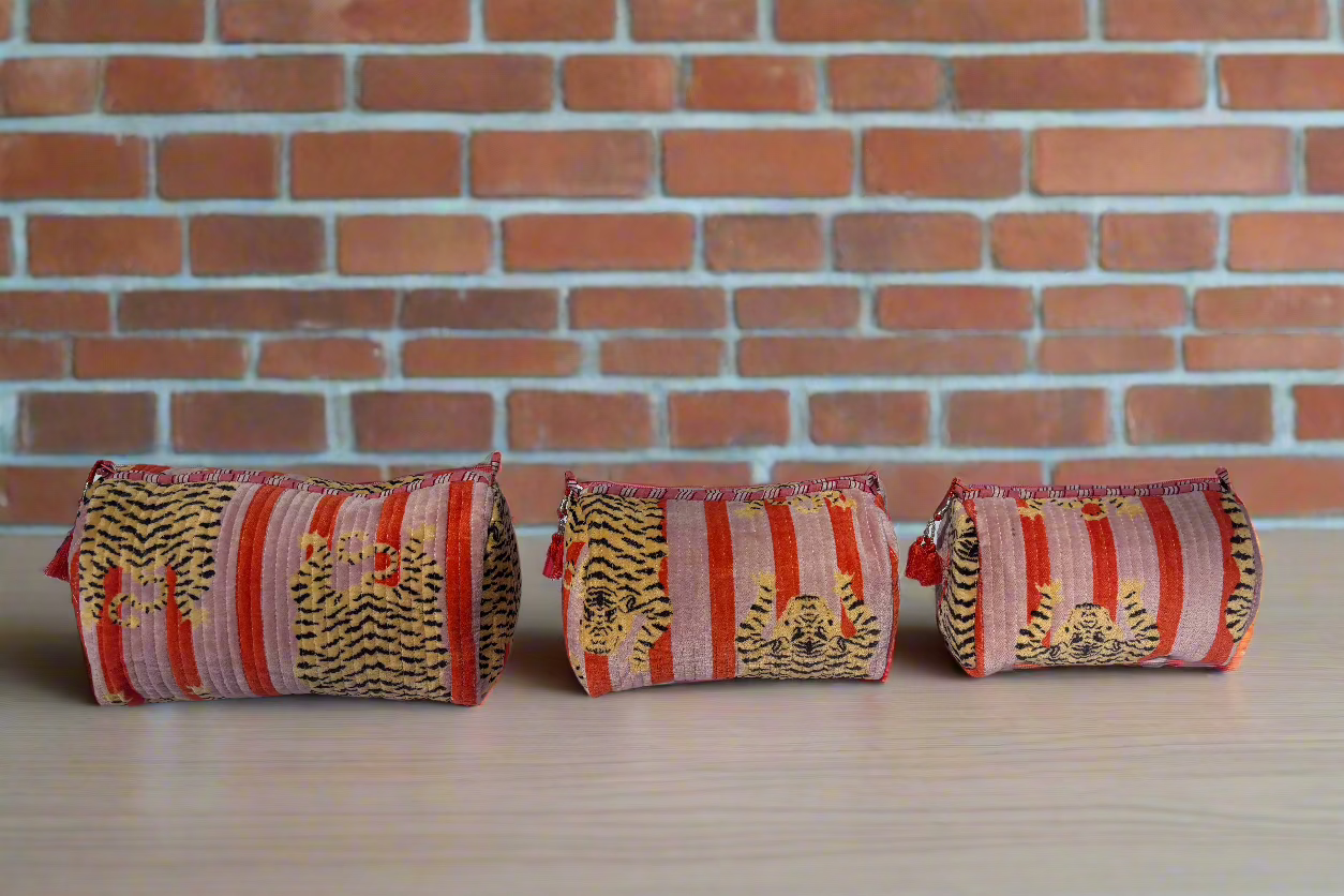Tibetan Tiger Velvet 3 Piece Travel Set