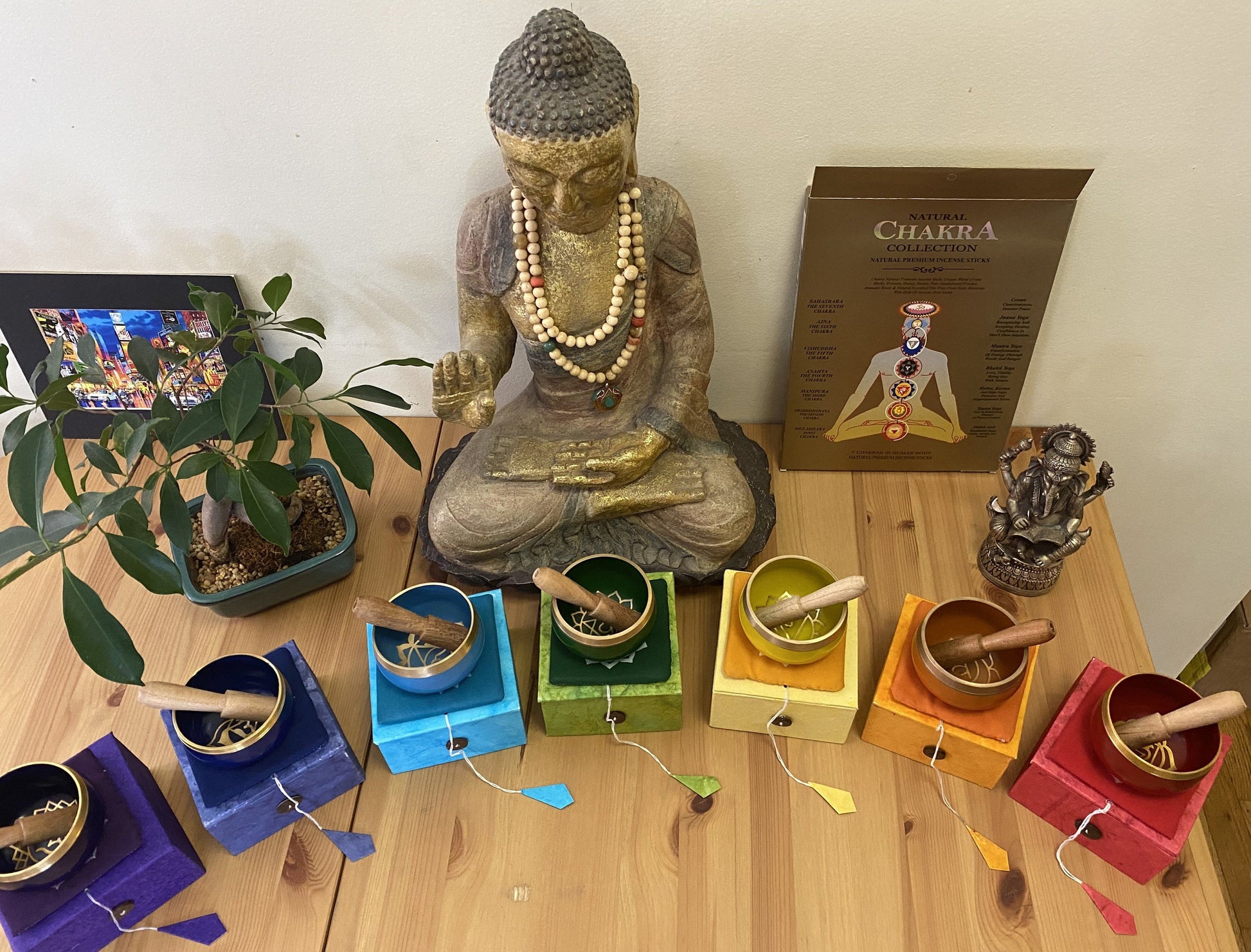Chakra Singing bowls Set