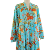 Tropical Dream Block Print Dress