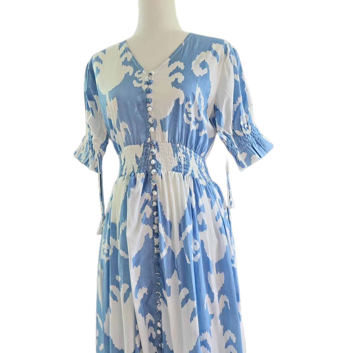 Cloud Dance Block Print Dress