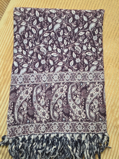 Brown is the new black Yak Wool Shawl