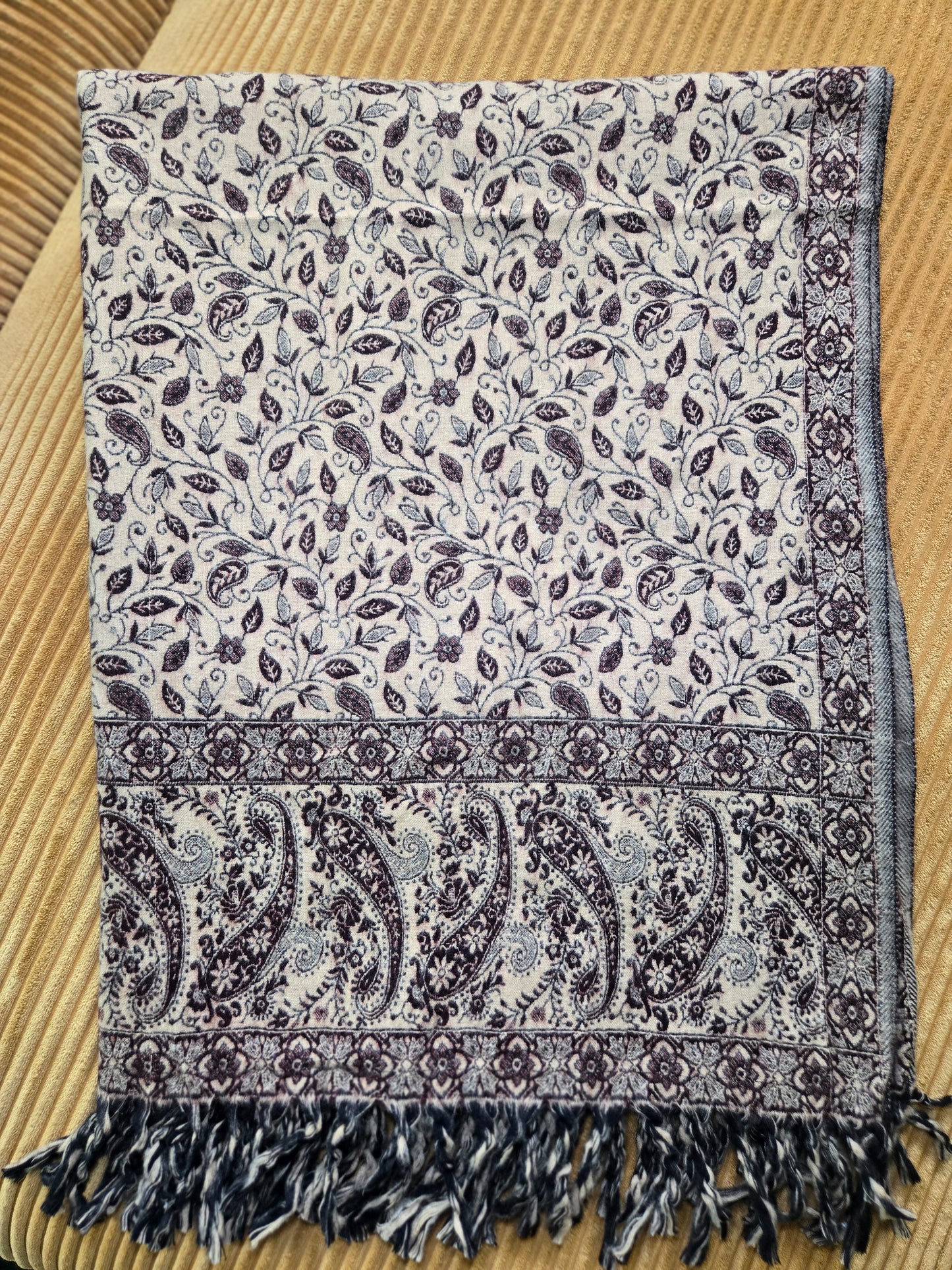 Brown is the new black Yak Wool Shawl