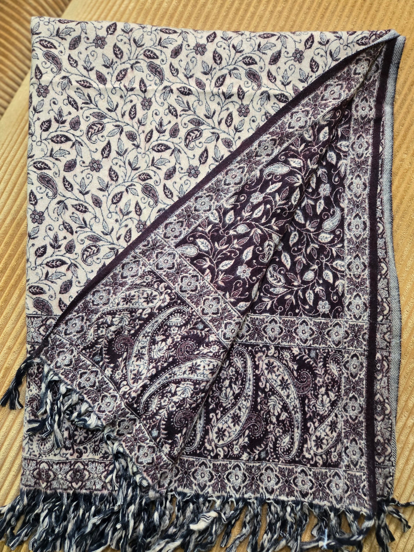 Brown is the new black Yak Wool Shawl