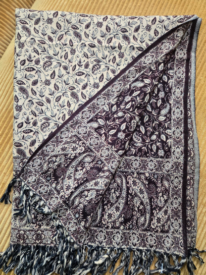 Brown is the new black Yak Wool Shawl