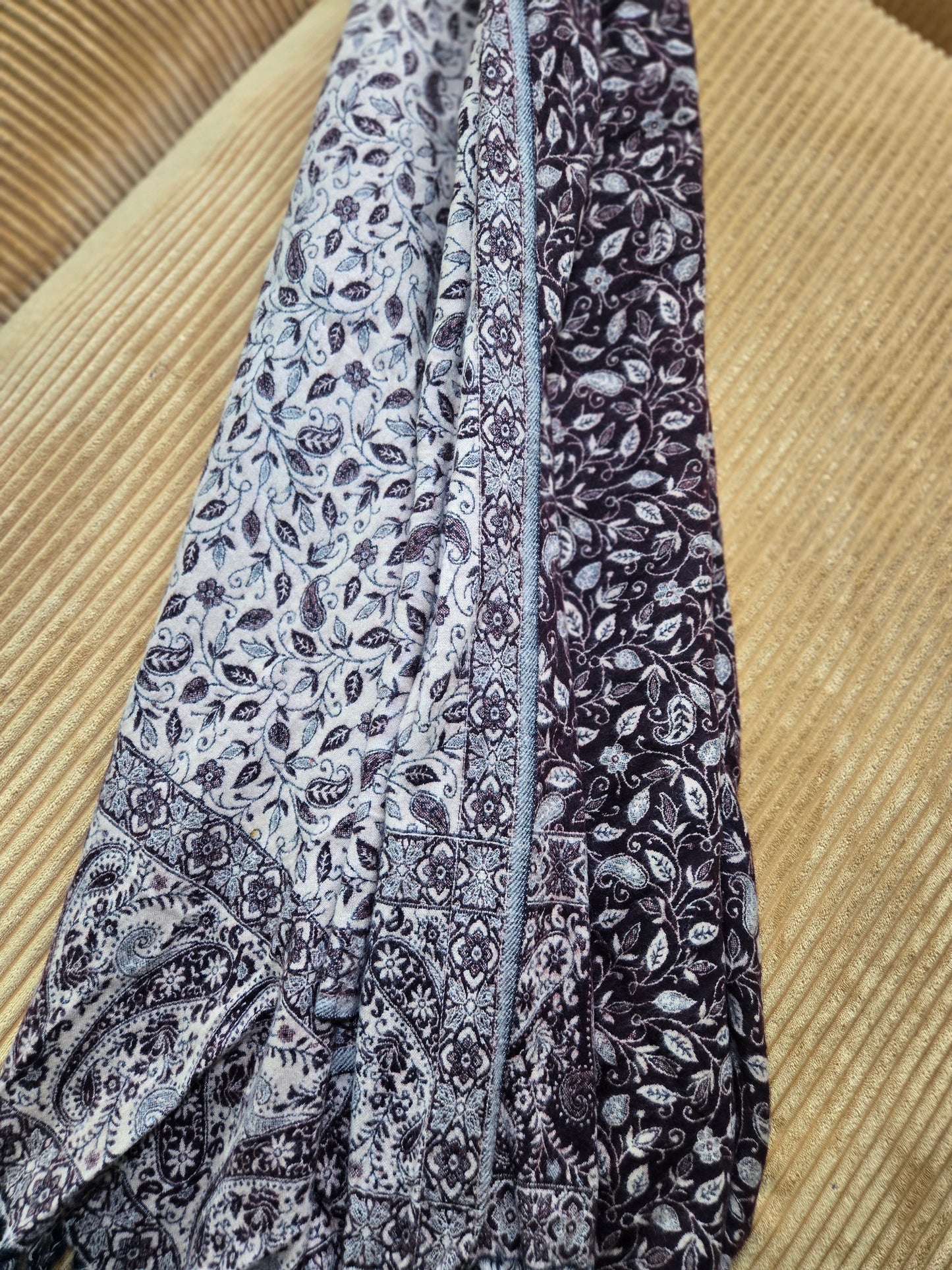 Brown is the new black Yak Wool Shawl