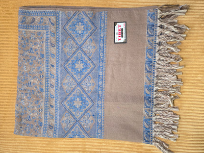 The Denim Yak Wool Shawl