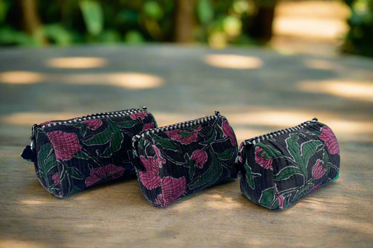 Black Velvet 3 Piece Travel Set