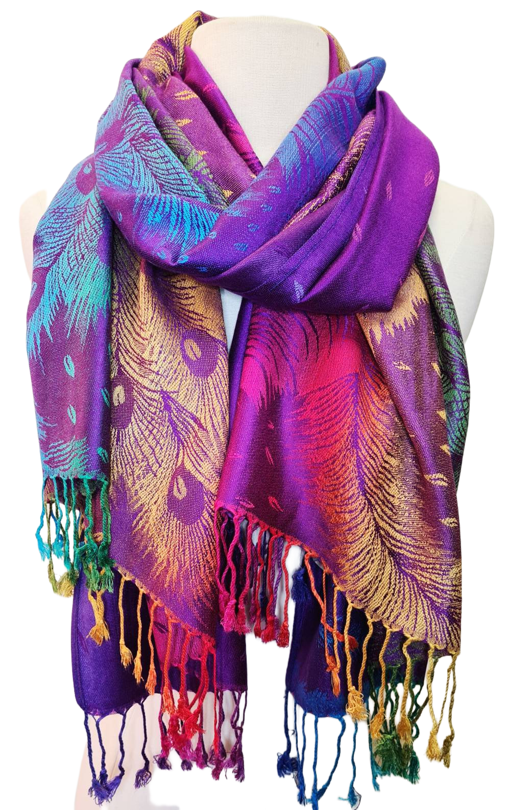  EASE LEAP Pashmina Scarfs for Women Silky Shawls and