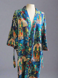 Tropical Paradise Kantha Robe – Vibrant & Handcrafted