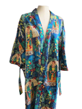 Tropical Paradise Kantha Robe – Vibrant & Handcrafted