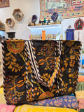 Golden Harvest Velvet Tote Bag