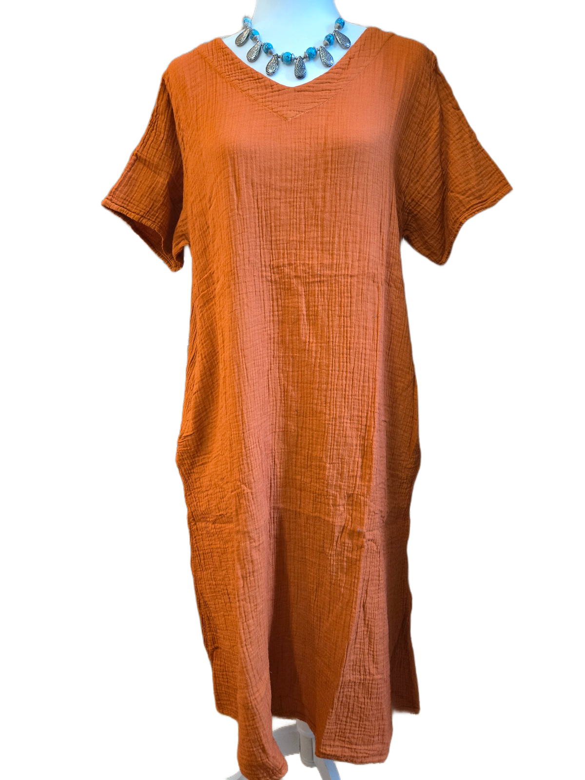 Sienna Sunbeam Cotton Linen Dress