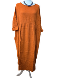Desert Sunbeam Cotton Linen Dress