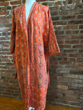 Rustic Elegance Kantha Robe – Vibrant Tradition