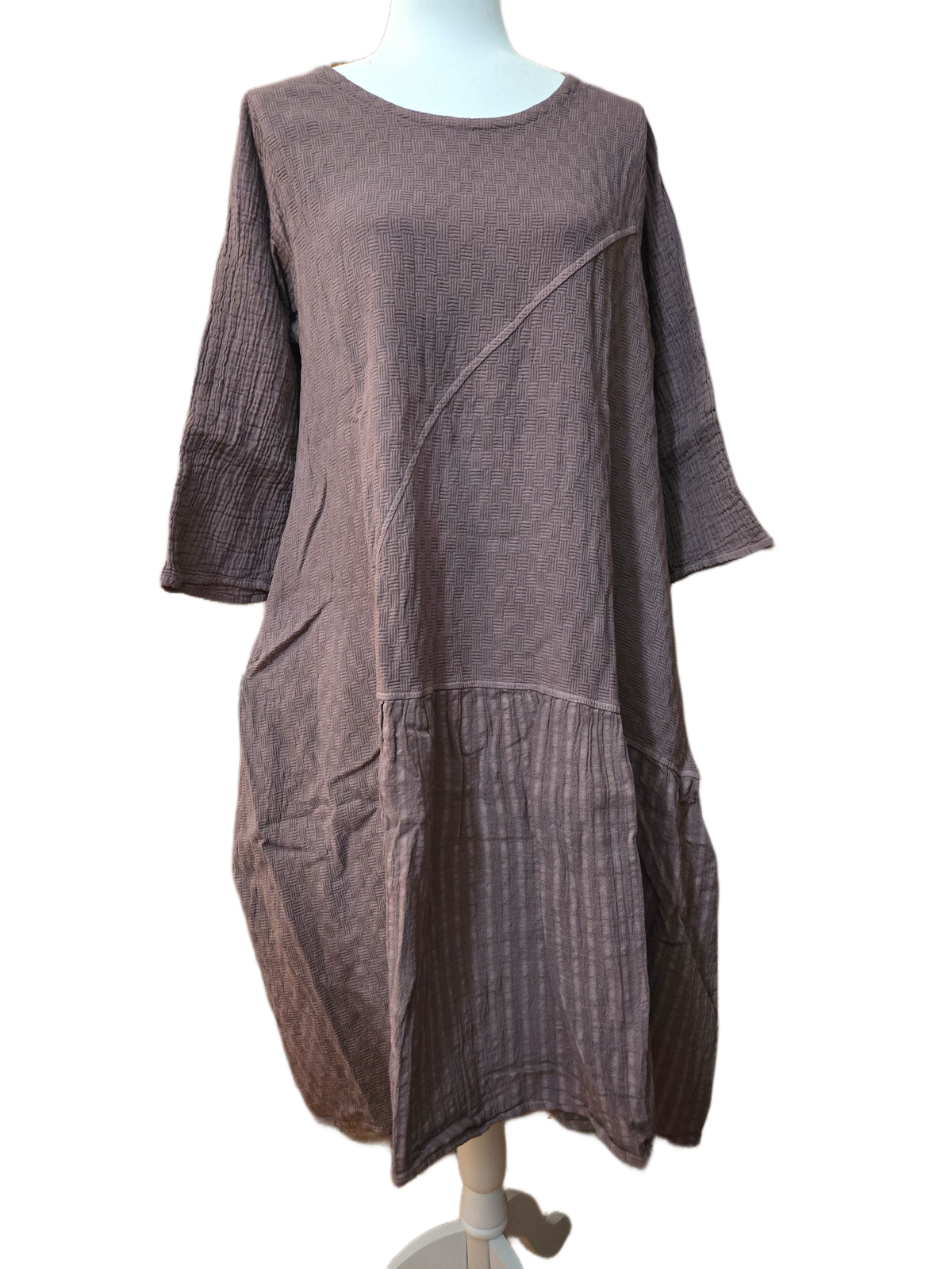 Mystic Twilight Cotton Linen Dress