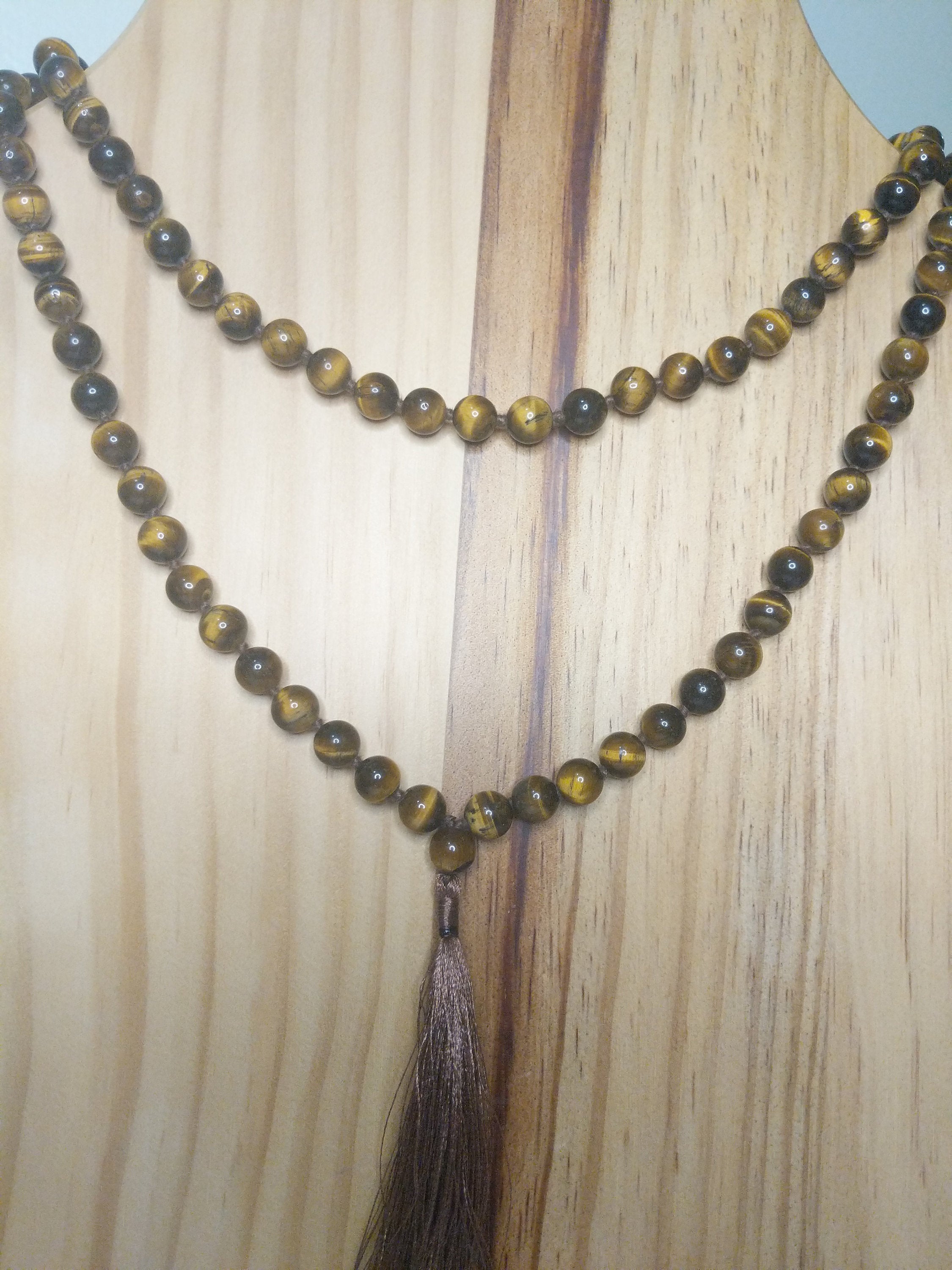 108 Mala Beads Necklace, Prayer Beads, Meditation beads of 8 mm Healin –  Tibet Tree of Life