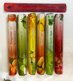 Incense Sticks Variety – Home Fragrance Indian Incense Sticks – 120 sticks Per Set – Includes Incense Stick Holder – Fruity Set