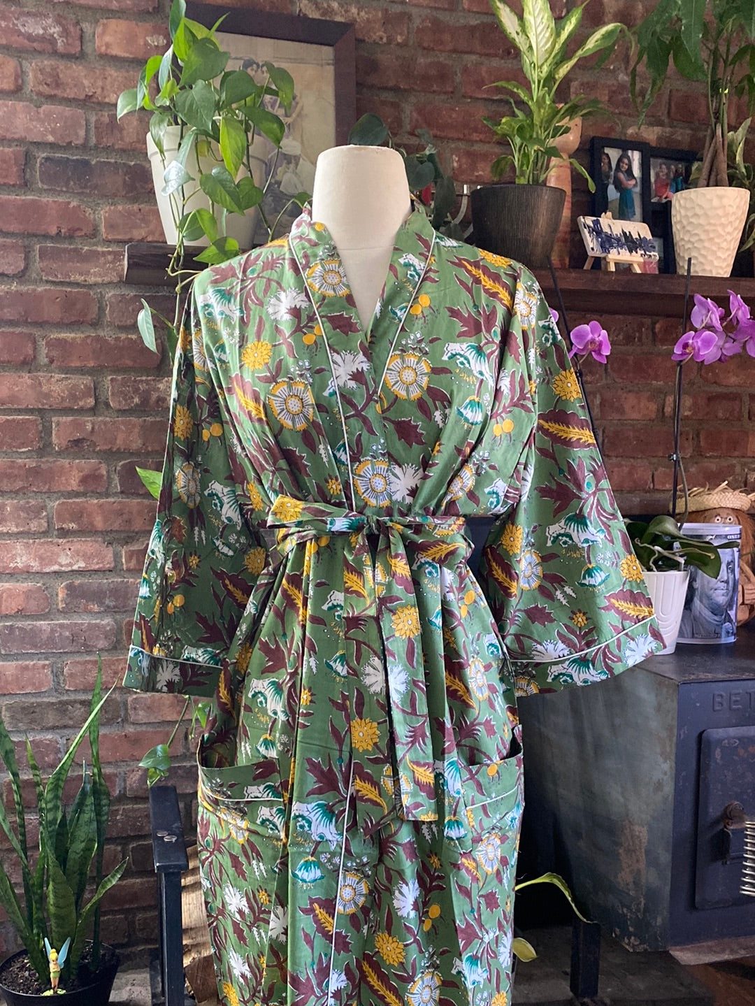 Down to Earth Printed Robes