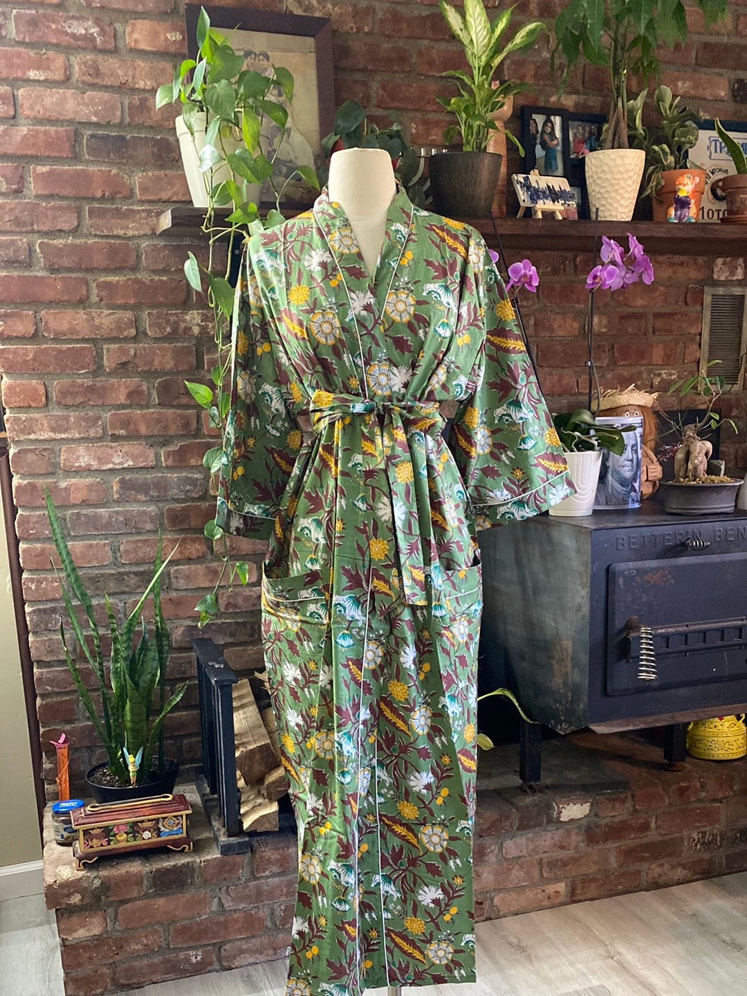 Down to Earth Printed Robes